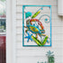 Garden,Patios,Porch,Bedroom,Bathroom,Office,18 Inches BVLFOOK Crab Metal Wall Decor Marine Wall Art Wall Sculpture
