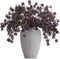 Thiccywoov 6 Pcs Plum Faux Berry Stems Artificial Dusty Sedum Berry Stems Picks