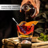 I-MART 15 Pack Stainless Steel Cocktail Picks, Reusable Metal Skewers for Drinks, Appetizers, Bloody Mary, Olives, 4.25