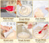 SavEase 9" 10" Sourdough Bread Baking Supplies, Complete Sourdough Starter Kit, Round & Oval Bread Proofing Basket