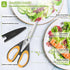 iBayam Kitchen Scissors 2-Pack, 9 Inch Heavy Duty Shears, Dishwasher Safe, Stainless Steel Sharp Cooking Scissors