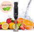 Moss & Stone Hand Blender Electric Set with Egg Whisk & Chopper, 300 Watt Immersion Hand Mixer Set, Stainless Steel