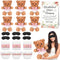 Simgoing 19 Piece Bear Themed Baby Shower Diaper Changing Game Supplies Include 12