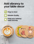 Set 6 Friends TV Show Merchandise - Funny TV Show Coasters of with Holder, Cork Coasters for Coffee Table, Friends TV