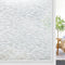 DOWELL Window Privacy Film, Frosted Glass Static Cling, Opaque Vinyl Covering for Home Office, 17.5 x 78.7 inches