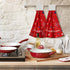 Mweet 4Th 2 Pack American Patriotic Kitchen Hand Towels with Hanging Loop - of July Stars Soft Coral Velvet Tie Towel