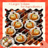 50 3.2 Inch Baderke Pcs Grillable Shells Stainless Steel Reusable All Purpose Grillable Large Scallop Shells Grilling