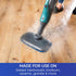 KP1010 4 SM2050 2-in-1 Kenmore Steam Mop Textile Pads, Washable Pads for Kenmore Steam Mop Hard Floor Cleaner, Blue
