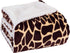 MicroMink/Sherpa Luxurious Soft Blanket Throw, 50-Inch by 60-Inch, Giraffe