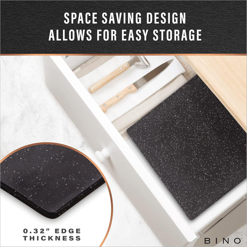 BINO BPA-Free Cutting Board, Durable, Large Surface, Multipurpose, Dual-Sided, Dishwasher Safe for Kitchen Utensils