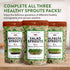 118,200 16oz Pack HOME GROWN Premium Sprouting Seeds Mix - Microgreens Seeds for Indoor Growing - Non-GMO Broccoli