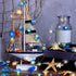 2 10ft 30 Zhanmai Pcs Ocean Decor String Lights for Bedroom Nautical Theme Seashell Seahorse Conch LED Battery Operated