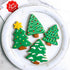 Christmas and Holiday Tree Cookie Cutters, 4-Pc Set, Made in USA by Ann Clark