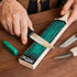 Hutsuls Double Sided Leather Strop Paddle Kit, Ergonomic Handle for Razor-Sharp Edges with Honing Leather Guide