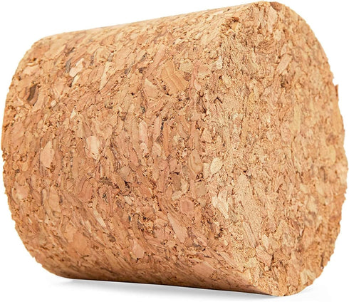 Juvale 12-Pack Bottle Cork Stoppers, Size 22 (1.7 In Top x 1.46 In Base x 1.49 In Height) Brown