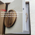 Chicooan 4-in-1 Set, 2 Decorative Books Coffee Table Books Decor, Linen Fake Book Boxes with Wood Tray, Bead Garland