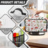 Mushroom Crock Pots Cover, Resistant Oval Slow Cooker Cover with Top Handle, Kitchen Appliance Cover