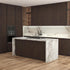 24Inx118In BAYYA Walnut Contact Paper Thick Matte Brown Wood Wallpaper Roll Peel Stick Kitchen Wallpaper Self-Adhesive