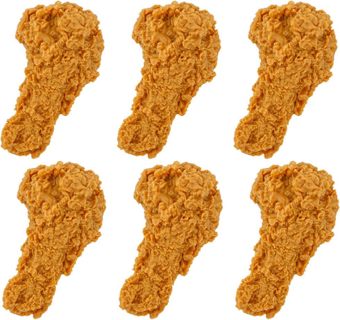 RP Remarkable Power, 6 Pack Fake Fried Chicken Leg Simulation Artificial Food