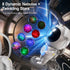 yiHuiya Galaxy Projector, Star Projector for Bedroom, Night Lights for Kids Room, Bluetooth Speaker Ceiling Projector