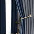 Curtain Holdback, 4 Pcs Wall Mounted Heavy Duty Metal Drapery Tiebacks with Screws, Decorative Window Holder