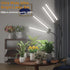 6000K Plants,Dimmable 4/8/12H,High Growth,2-Head Juhefa LED Grow Light,Super Bright White Full Spectrum Clip Plant