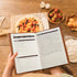 Dahey Recipe Book to Write in Your Own Recipes, Personalized Family Journal Notebook with Pocket, Leather Cover and 80