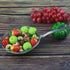 Tenta Kitchen Stainless Steel Wire Strainer - Bamboo Handle, M Size, Over 6 Inch
