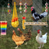 13 Pack Chicken Toys for Coop Accessories - Chicken Xylophone Toy, Chicken Mirror, Chicken Ladder Bridge, Coop Swing