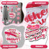 Capoda 16 Pieces Mother's Day Cruise Door Magnets, Bulk Fridge Magnetic Decals for Happy Mother's Day Decorations