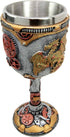 Atlantic Collectibles Steampunk Robotic Cyborg Dragon Wine Goblet - 5oz Chalice