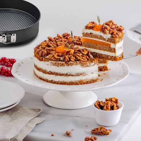 Webake 11 Inch Nonstick Springform Pan, Cheesecake Pan with Removable Bottom for Baking, Large Cake Tin