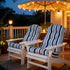 Enipate Weather Resistant Adirondack Chair Cushions High Back Rocking Chair Cushion Indoor Outdoor Patio Tufted Thicken