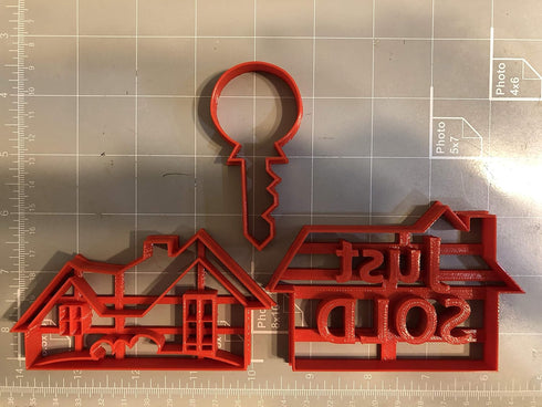 Real Estate Cookie Cutters, Set of 3