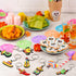 Jadive Mexican Keychain Fiesta Party Favors, Cactus and Sombrero Key Chains for Cinco De Mayo