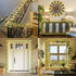 40FT 120LED OMIKA Vine with Fairy Lights Battery Operated, Pothos String Lights with Remote, Pothos Leaf Lights