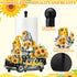 Shellwei Summer Spring Sunflower Paper Towel Holder, Floral Kitchen Decor Stand for Countertop Home Decorations