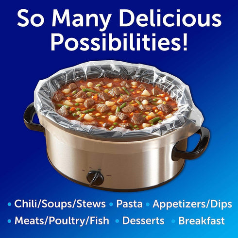 Reynolds Slow Cooker Liners, Regular Size, 4 CT, Pack of 3