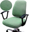 Computer Office Chair Cover, Stretchable Universal Rotating Chair Slipcover (ZZ Green Walf Checks)