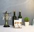 OwlGift Modern Ginkgo Leaves Design Napkin Holder, Metal Paper Napkin Storage for Kitchen, Bronze