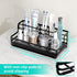 5 Counter Countertop HapiRm Toothbrush Holders for Bathroom - Partitions Bathroom Organizer with Instant Drying Stone