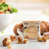 Set 12 Pack Oui Yogurt Lids - Bamboo & Wooden, Silicone Sealed, with Glass Storage Lids