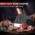 Dream Reach Heavy Duty Meat Bone Cleaver Knife, Handmade Butcher Knife with Sheath, Hand Forged Full Tang Chopper for