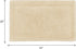 Jean Pierre New York Lydia Border 100% Cotton Bath Mat - Non-Slip Bath Rug - Ivory - 20"x32"