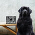 JennyGems Newfoundland Gifts, "All You Need Is Love and a Newfoundland" Wooden Sign, Made in USA