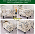 Bottom,46 CRFATOP Ottoman Chair Cover Large Ottoman Chair Slipcovers Solid Rectangle Storage Stool Cover Stretch