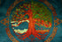 Wiccan Pagan Tradition Seasons Tablecloth (24?24)