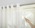 No. 918 Emily Extra-Wide Sheer Voile Sliding Patio Door Curtain Panel, 100" x 84", Ivory - 50985