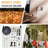 Gicare 50 Pack String Light Clips, Screw in Hooks for Outdoor String Lights,Weatherproof Cable Clips for Christmas