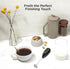 Chefman Handheld Electric Milk Frother, Create Foam for Coffee, Cappuccinos, Lattes, Cordless Stainless Steel Wand